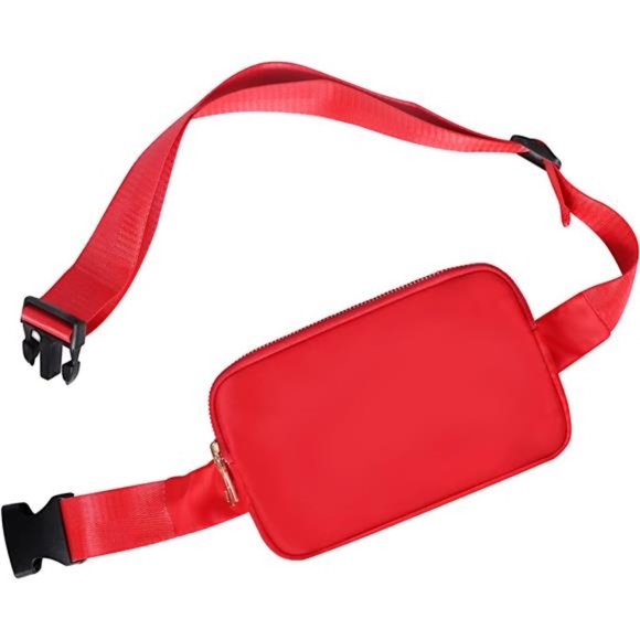 Handbags - Fanny Packs for Women Small Belt Bag 17-Red Large
